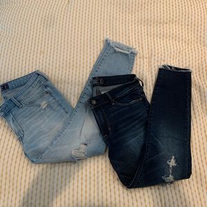 NWOT bundle Abercrombie skinny jeans
